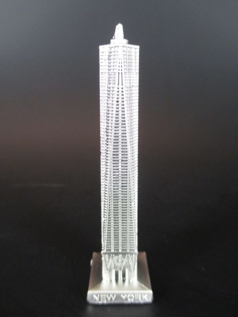New York Freedom Tower World Trade Center Voll Metall Modell,6,5 cm Souvenir 