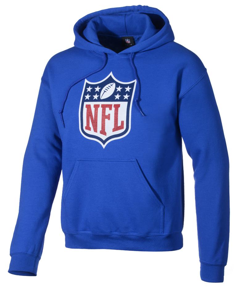 NFL Logo Football Hoody Hoodie Sweatshirt Hoody navy blue,size XL